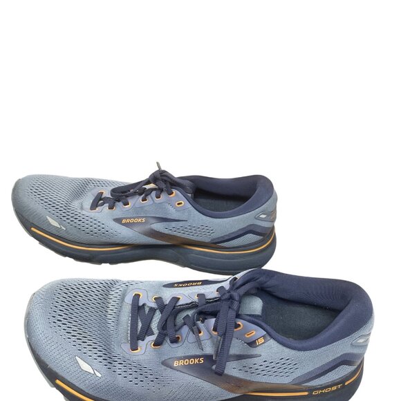 Brooks Ghost 15  Mens Blue Running Shoes Sneakes Sz 11.5D SKU 9416 - Picture 3 of 16